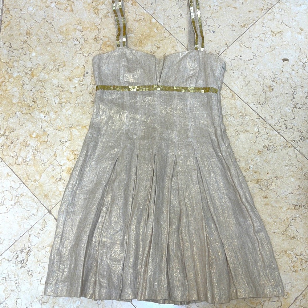 100% LINEN CI MI DRESS